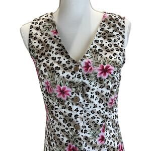 Whimsy goth Castle core Mobwife Midi Sz 8 fairy core sleeveless Button up